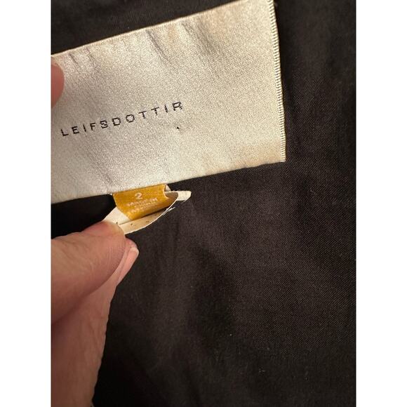 Anthropologie Floral Dress with Black Base - Picture 8 of 11